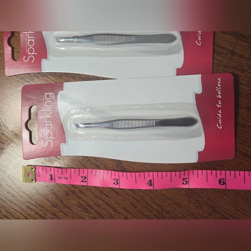 Sparkling Silver‎ Tweezers (3 Pack)